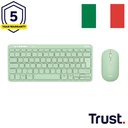 LYRA WL KEYBOARD MOUSE IT GREEN