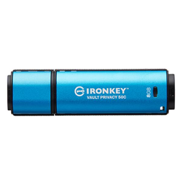 8GB USB-C IRONKEY VAULTPRIVACY 50C