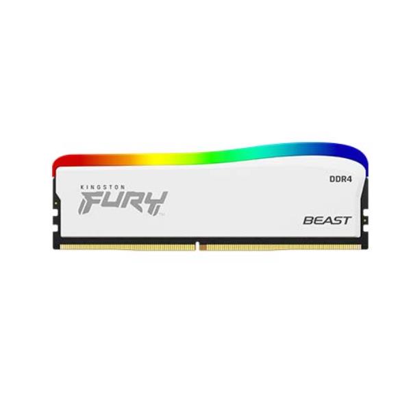 8GB 3200MTS DDR4 DIMM F.B.WHITE RGB