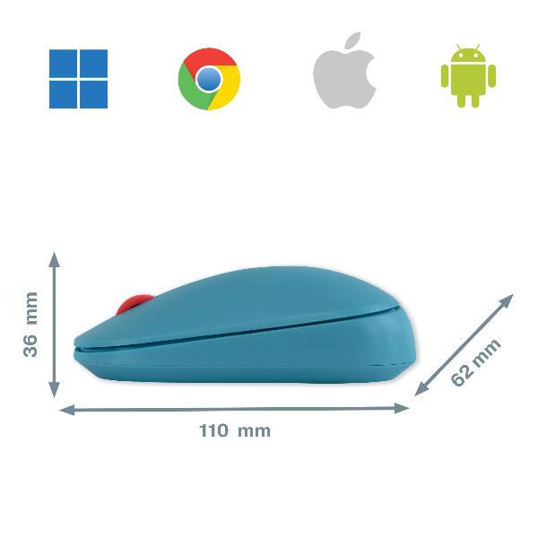 COSY MOUSE WIRELESS BLUE