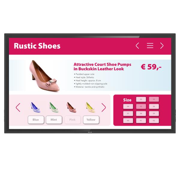 55 Touch UHD 18/7 400 Nits