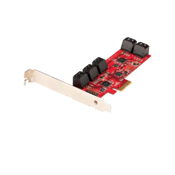 SCHEDA PCIE SATA 10PT - 6GBPS