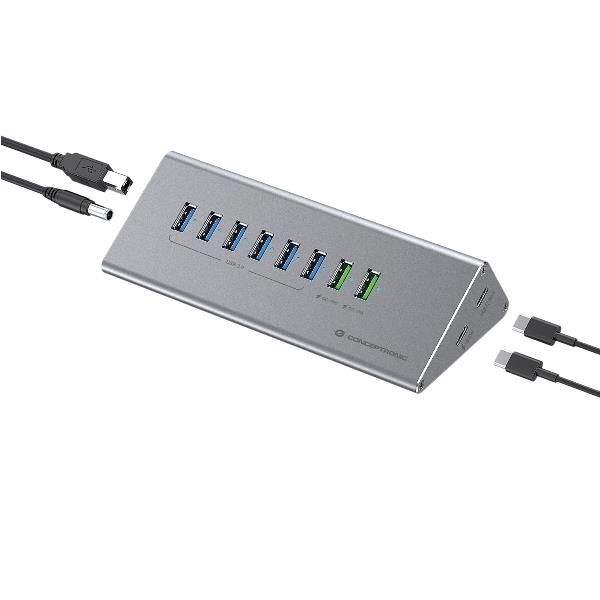 10-IN-1 60W USB 3.0 HUB CHARGER