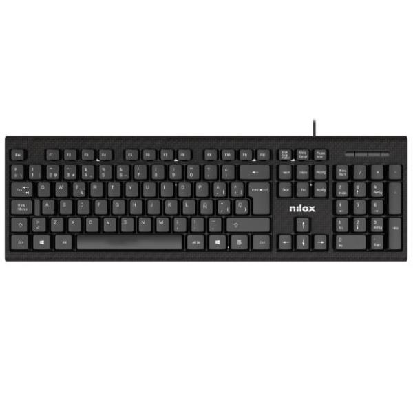 KIT KEYBOARD + MOUSE USB BLACK