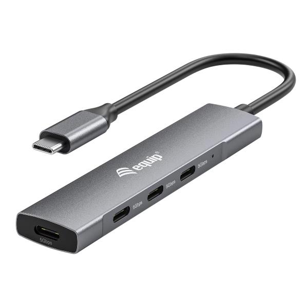 4-PORT USB 3.2 GEN 1 HUB, USB-C