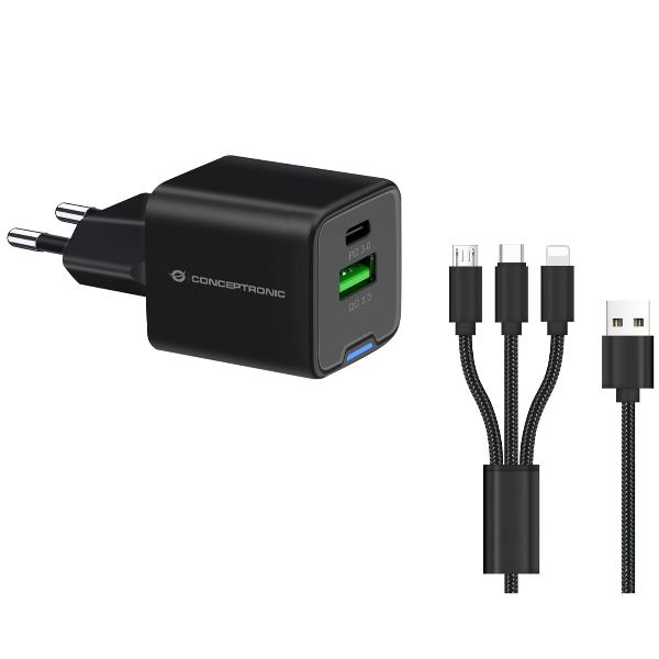 2-PORT 33W GAN USB PD CHARGER