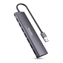 HUB USB3.0 SLIM 7 PORTE 5.0GBPS