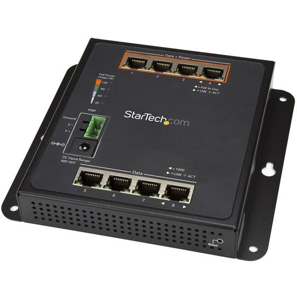 8-PORT GBE SWITCH (4 POE+)