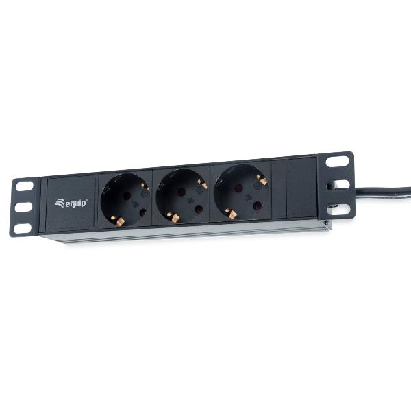 POWER STRIP 3BAY CEE7/4 W. 1,8M CAB