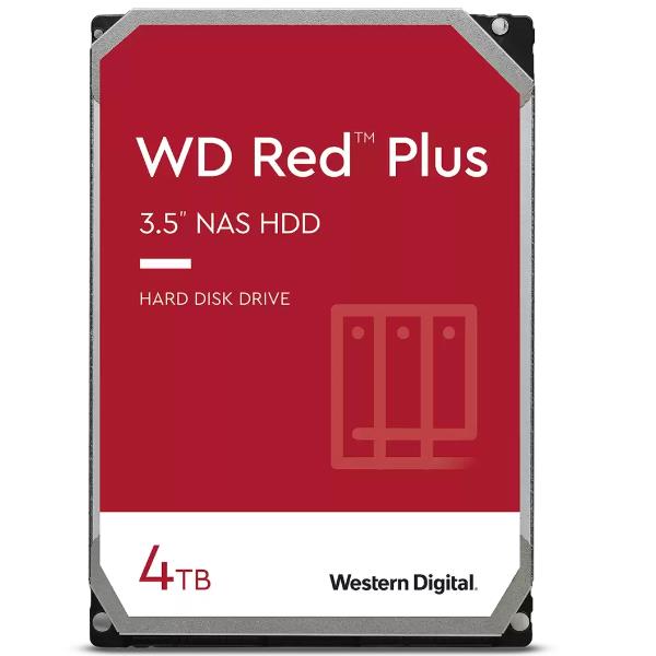 WD RED PLUS NAS HARD DRIVE 3.5 4TB