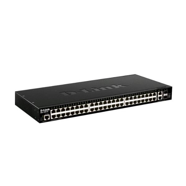 48 GE PORTS + 2 10GE PORTS