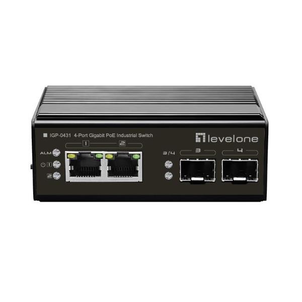 4-PORT GIGABIT POE INDUSTRY.