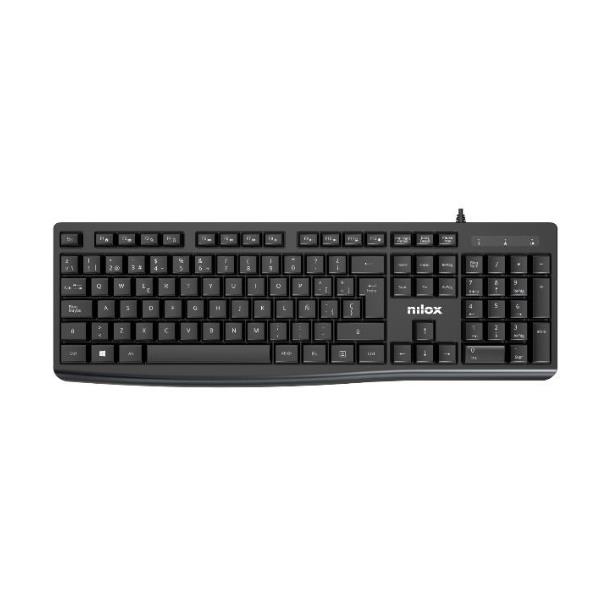 KIT KEYBOARD + MOUSE USB BLACK