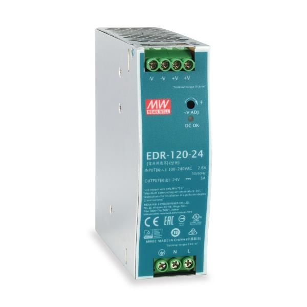 24V DC INDUST POWER SUPPLY120W