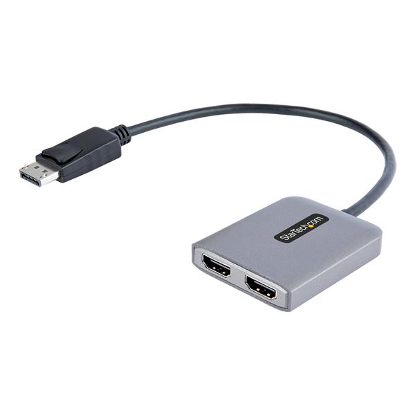 ADATTATORE DP A 2 HDMI MST HUB