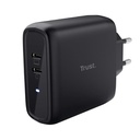 MAXO 65W 2P USB-C CHARGER BLACK