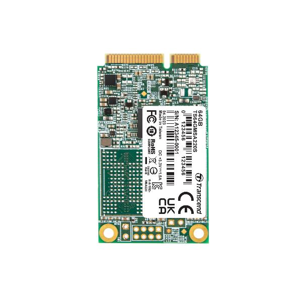 64GB  MSATA SSD  SATA3  3D NAND