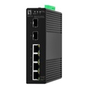 HILBERT 6-PORT INDUST GBIT