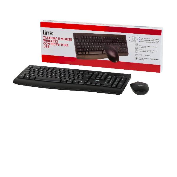 KIT TASTIERA MOUSE WIRELESS