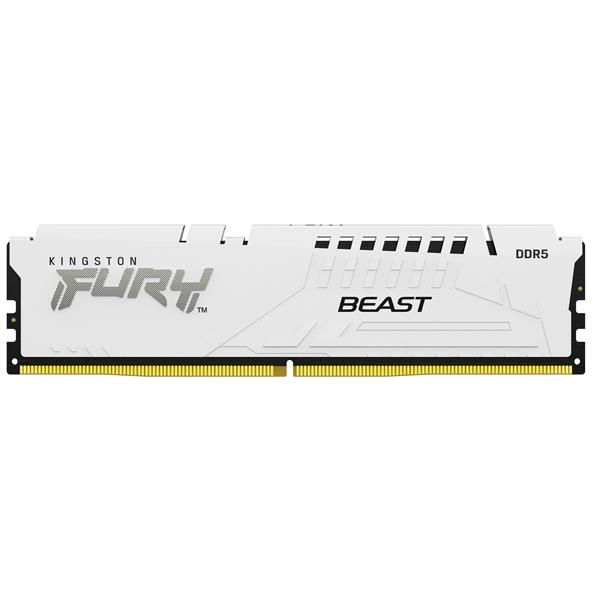 16G 6000 DDR5 FURY BEAST WHITE EXPO