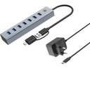 7-PORT USB 3.0 HUB WITH POWER ADAPT