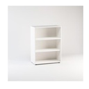 MEDIUM OPEN BOOKCASE DIM.CM.90X44.5X119.8h WHITE