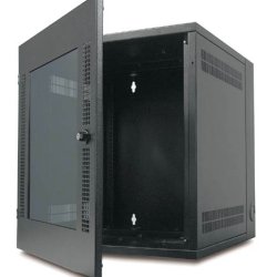 [AR100] NETSHELTER WX 13U BLACK GLASS DOOR