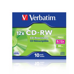 [43148] CD-RW 700MB 80 RISCRIV.12X CF.10  S