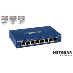 [GS108GE] 8PT COPPER GIGABIT SWITCH