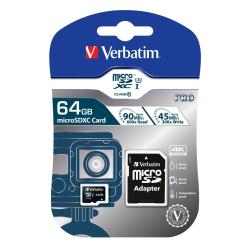 [47042] MICRO SDHC-64GB-PRO CLASS 10+ADAPT.