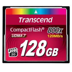 [TS128GCF800] 128GB CF CARD (800X  TYPE I )