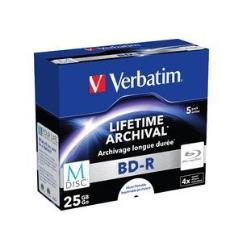 [43823/5] M-DISC BD-R -25GB- 4X CF.5PZ.PRINT.