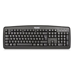 [XKKITA2-D1W-BK] GERMAN USB KEYBOARD - BLACK