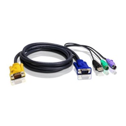 [2L-5302UP] 1.8M USB PS/2 KVM CABLE