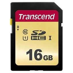 [TS16GSDC500S] 16GB UHS-I U1 SD CARD MLC