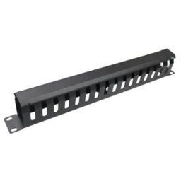 [309141] CABLE GUIDE PANEL WITH COVER 1U