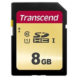 [TS8GSDC500S] 8GB UHS-I U1 SD CARD  MLC