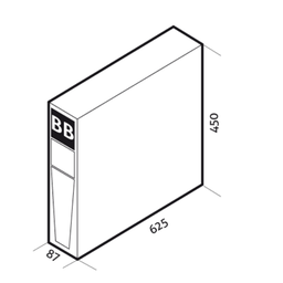 [BBSDH72-M4] BATTERY BOX SDH 72V BB M4