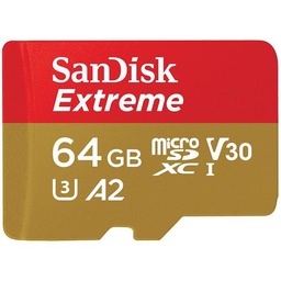 [SDSQXA2064GGN6A] MICRO SDXC EXTREME 64GB ACTION