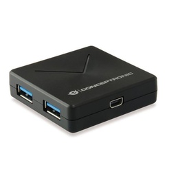 [HUBBIES02B] 4-PORT USB 3.0 HUB DETACH. CABLE