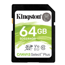 [SDS2/64GB] 64GB SDXC CANVAS SELECT PLUS