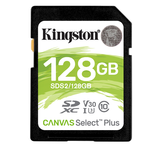 128GB SDXC Canvas Select Plus