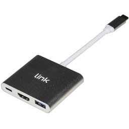 [NX-LKADAT119] HUB TYPE C HDMI-USB 3.0-USB-C POWER