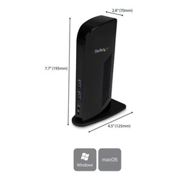 [USB3SDOCKHD] Docking Station DVI HDMI USB 3