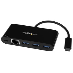 [HB30C3AGEPD] 3-PORT USB 3.0 HUB GBE AND PD