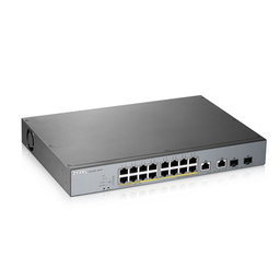 [GS1350-18HP-EU0] SWITCH MANAGED CCTV: 16 GIGABI PORTS