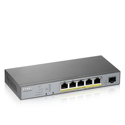 [GS1350-6HP-EU01] SWITCH MANAGED CCTV 5 GIGABIT PORTS