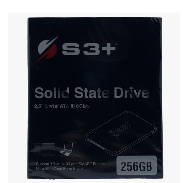 256GB S3+ SSD 2.5" SATA 3
