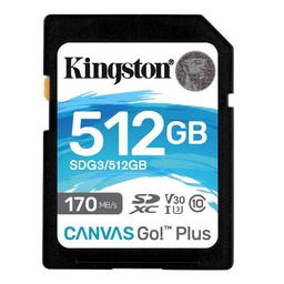 [SDG3/512GB] 512GB SDXC CANVAS GO PLUS 170R