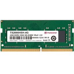 [TS2666HSH-4G] 4GB DDR4 2666 SO-DIMM 1RX8 1.2V